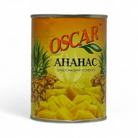 АНАНАС консервований шматочками в сиропі