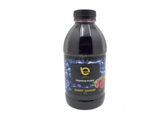 Пюре фруктове Ellenbar Чорниця-малина 900 г